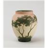 Image 1 : SIGNED WALTER SCENIC CERAMIC VASE.  