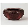 Image 1 : STEUBEN ACID CUT BACK PLUM JADE BOWL.  