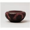 Image 1 : STEUBEN PLUM JADE ACID CUT BACK BOWL.  