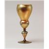 Image 1 : STEUBEN GOLD AURENE CHALICE VASE.  
