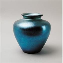 STEUBEN AURENE VASE.  