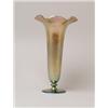 Image 1 : STEUBEN GOLD AURENE TRUMPET VASE.  