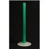 Image 1 : STEUBEN GREEN JADE STICK VASE.  