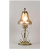 Image 1 : SIGNED STEUBEN LAMPSHADE ON BASE. 
