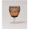 Image 1 : SIGNED STEUBEN ALEXANDRITE GOBLET.  
