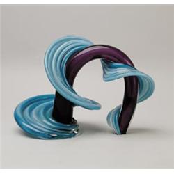 CONTEMPORARY ART GLASS SCULPTURE.  