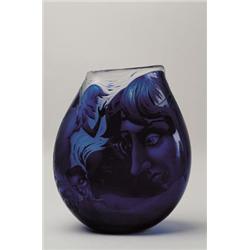 LISABETH STERLING "WHISPER" VASE. 