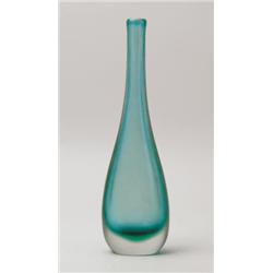 VENINI ART GLASS VASE.  