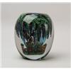 Image 1 : LARGE CHRIS HEILMAN PAPERWEIGHT VASE.  