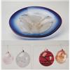 Image 1 : NEIL DROBNIS BOWL & ORNAMENTS.  