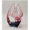 Image 1 : CONTEMPORARY CUT RAINBOW VASE.  