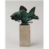 Image 1 : METAMORPHOSIS FISH SCULPTURE.  