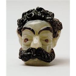 ITALIAN FIGURAL HEAD.  