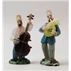 Image 1 : TWO ITALIAN OR CZECHOSLOVAKIAN GLASS FIGURES.  