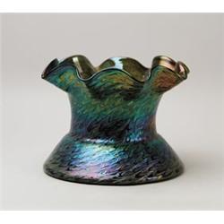 AUSTRIAN IRIDESCENT VASE.  