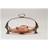 Image 1 : LOETZ TYPE BASKET IN METAL HOLDER.  
