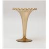 Image 1 : AUSTRIAN GOLD IRIDESCENT VASE. 