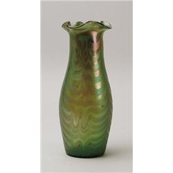 AUSTRIAN IRIDESCENT VASE.  