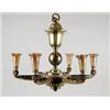 Image 1 : ART DECO FRENCH CHANDELIER. 