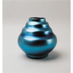 DURAND BEEHIVE VASE.  