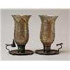 Image 1 : PAIR OF DURAND CANDLE LAMPS.  
