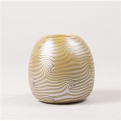 SIGNED DURAND KING TUT VASE.  