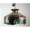 Image 1 : LARGE LEADED HANGING LAMP.  