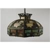 Image 1 : BENT PANEL OVERLAY HANGING LAMP.  
