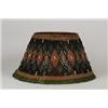 Image 1 : UNUSUAL POLAR ESKIMO BEADWORK LAMP SHADE.  