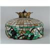 Image 1 : LEADED GLASS HANGING LAMP.  