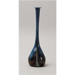 SIGNED VAL ST. LAMBERT VASE.  