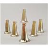 Image 1 : SIX GOLD IRIDESCENT LILY SHADES.  