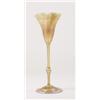 Image 1 : TIFFANY GOLD FLORIFORM VASE.  