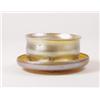 Image 1 : PAIR OF SIGNED TIFFANY GOLD FINGER BOWLS AND UNDER PLATES.   