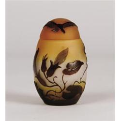 SIGNED GALLE CAMEO EGG.  