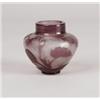 Image 1 : SIGNED GALLE CAMEO GLASS VASE.  