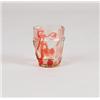 Image 1 : SIGNED GALLE MINIATURE TUMBLER.  