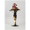 Image 1 : SIGNED MULLER FRES SCENIC TABLE LAMP.  