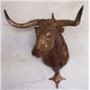 Image 2 : 2- Jay Contway bronzes, Steer Heads, 20/100, 11" h x 10" w x 10" d