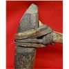 Image 2 : Plains Indian war club, some chips, wooden handle, age unknown, Cheyenne Butte area, Rosebud, MT