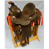Image 2 : Hamley Form Fitter saddle, 12", high cantle, fully tooled, #5714