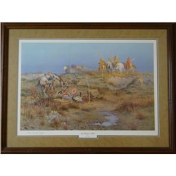 O.C. Seltzer, The Medicine Man, ltd. ed. print 3/499, 18.5" x 28", framed, w/ cert. of auth. signed 