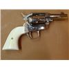 Image 2 : Colt Sheriff Mdl, 44 cal., sgl. action, stainless, ivory grips, s#SA41604, in case