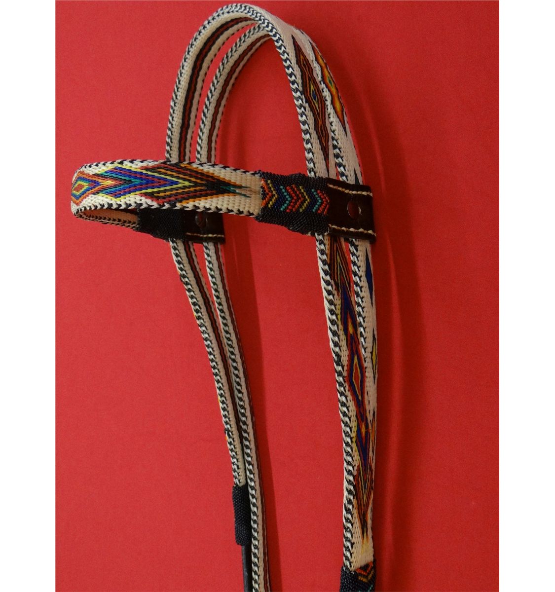 Hitched Horsehair bridle & reins, Mike Durfee State Prison, South