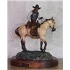 Image 1 : Jay Contway bronze, Looking Back, 2013, 23/100, 15" h x 11" w x 8" d