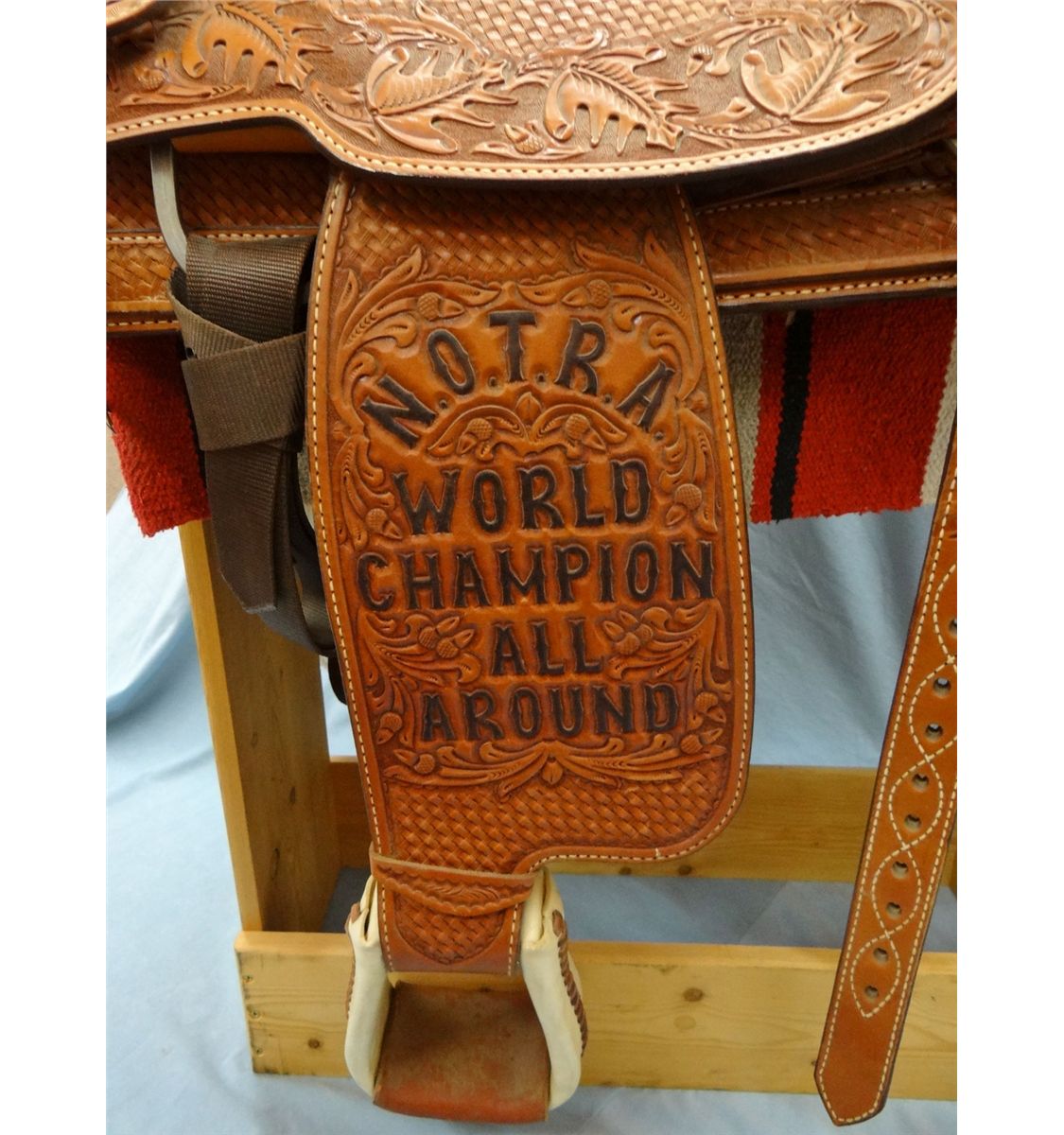 Benny Reynolds trophy saddle, 15