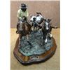 Image 3 : Jay Contway bronze, Steer Wrestler, #2 / 24, 15" h x 23" w x 15" d