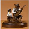 Image 1 : Jay Contway bronze, I'll Sing You A Song, 2009, 28/250, 8" h x 7" w x 7" d