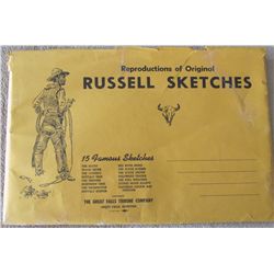 Russell, Charles M., Fifteen Famous Sketches, as reproduced by the Great Falls Tribune, in the origi