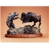 Image 1 : Jay Contway bronze, Bear & Bull, 1991, 52/100, 9" h x 15" w x 8" d